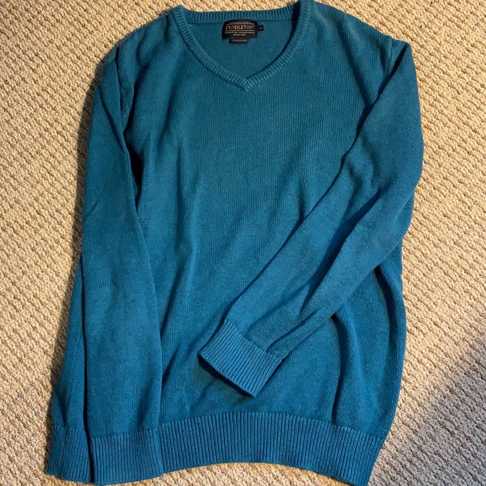 Mens Pendleton Cashmere Cotton Sweater